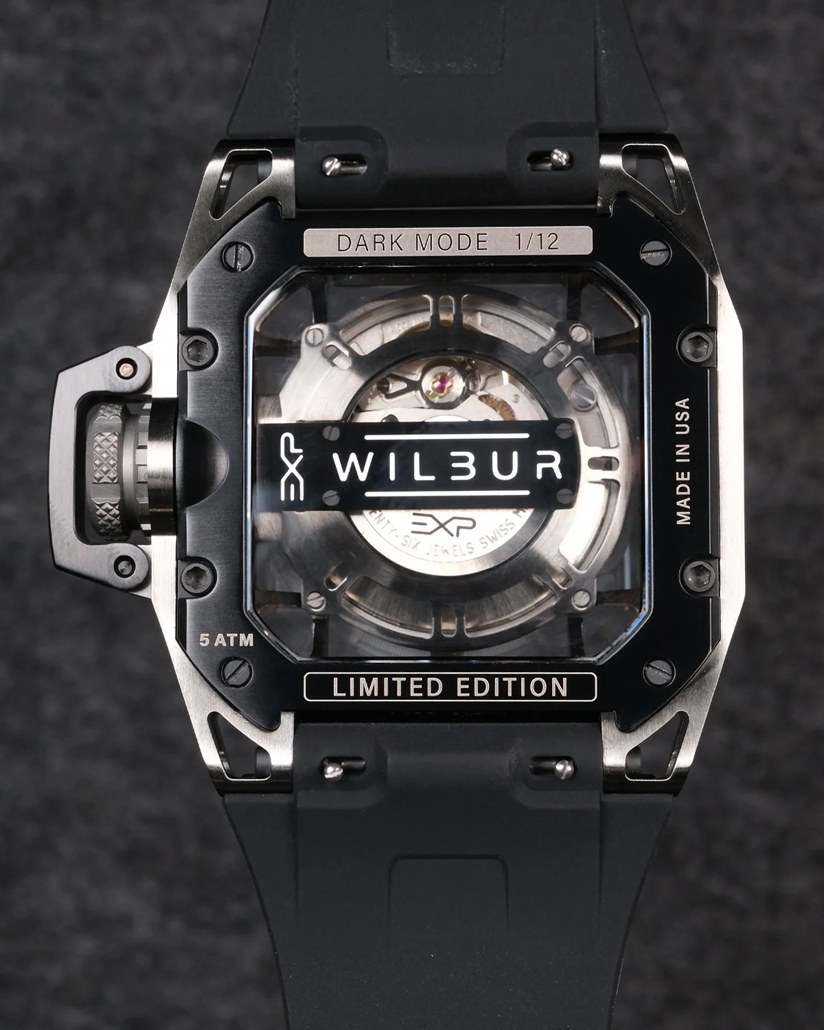 WILBUR EXP DARK MODE TIMEPIECE — WILBUR Supermachines